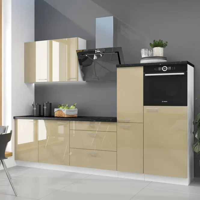 Kuchynská skrinka Lara čelo umývačky riadu 713x446 Mdf Cappucino lesk,8