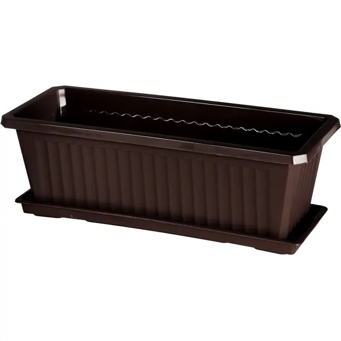 Kvetináč balkónový  40 cm wenge