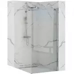 Sprchová stena Walk-in Aero ˝N˝ Rea K3021 110x195 chróm