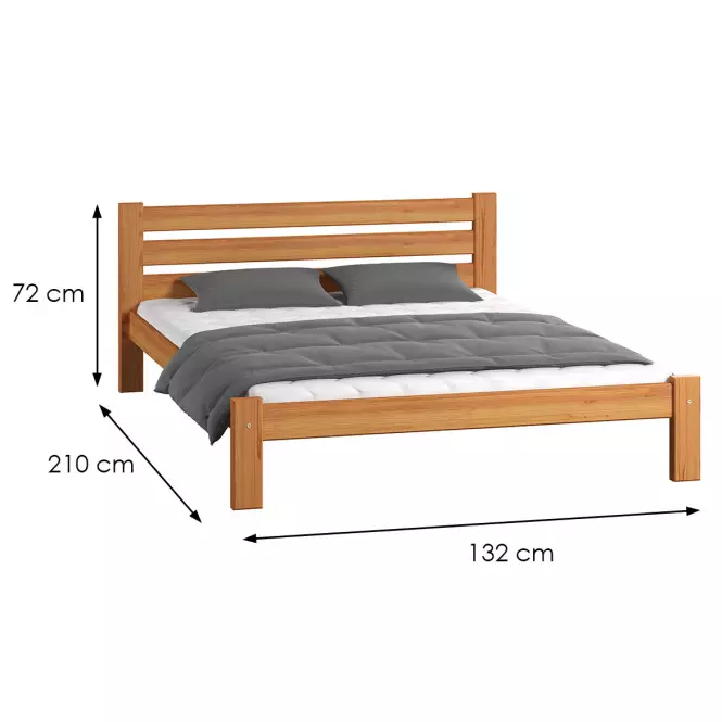 Posteľ  Adek 140 jelša,2