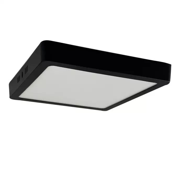 Stropné svietidlo LED BLOCK 24W 4200K štvorec antracit