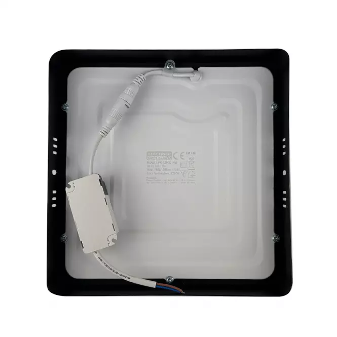 Stropné svietidlo LED BLOCK 24W 4200K štvorec antracit