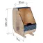 Sauna exteriérová Thermo Mini + Pec Sentiotec 100 3,6 kW,4