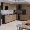 Kuchynská skrinka Monza orech okapi 40d 1f bb,4