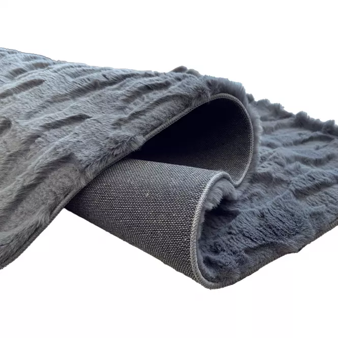 Koberec Lima Rabbit Fur 0,8/1,5 MRD-642 sivá N3