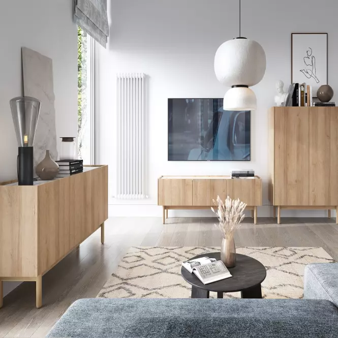Komoda Boho K144/68 rivera/mramor bianco
