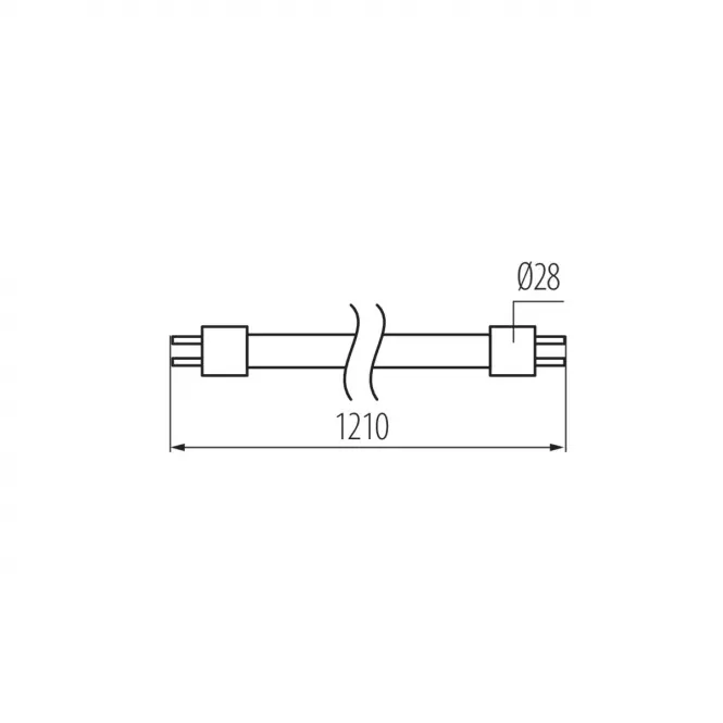 Lampa LED T8-18W 4000K neutrálna farba 26064