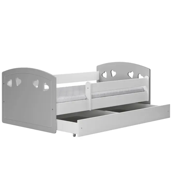 Detská posteľ Julia +M Mix sivý 80x140