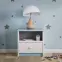 Nočný stolík Babydreams Modrá,6