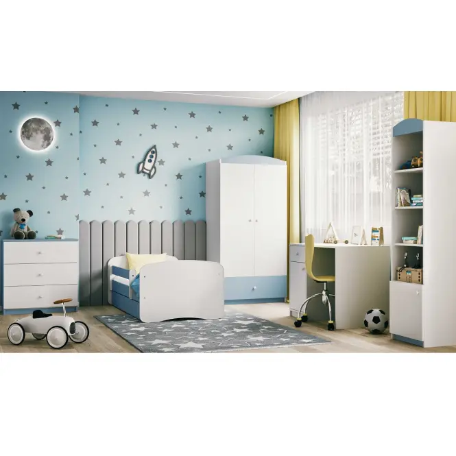 Detská komoda  Babydreams modrá