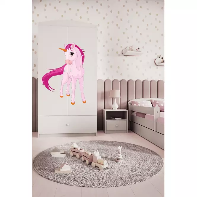 Skriňa Babydreams Biely – Jednorožec,6