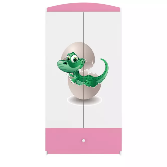 Skriňa Babydreams Ružová – Dino,5