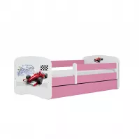 Detská Posteľ. Babydreams+Sz+M ružová 70x140 Formula