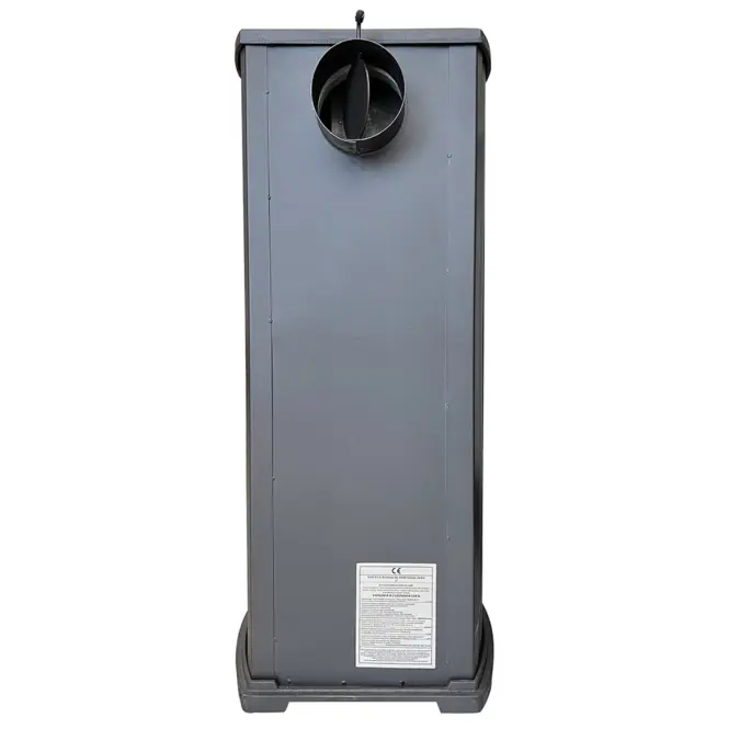 Oceľové kachle Berna Lux 5,3 KW béžové