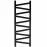 Kúpeľňový radiátor Mix Kalipso Mk 120/50 1200x540 mm čierna