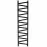Kúpeľňový radiátor Mix Kalipso Mk 180/50 1800x540 mm čierna