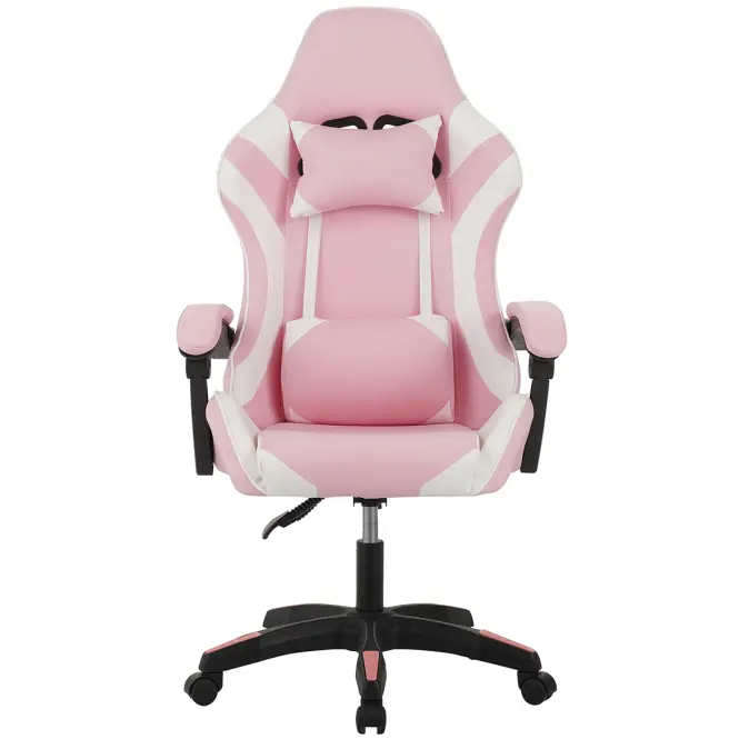 Kreslo pre Hráča Kastor 8689 biela/ružový