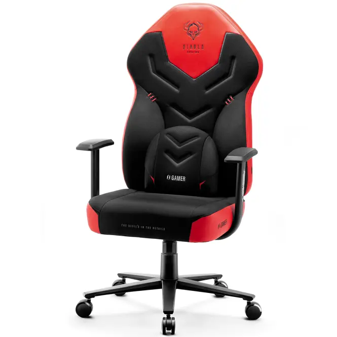 Detské herné kreslo Diablo X-Gamer 2.0 deep red,5