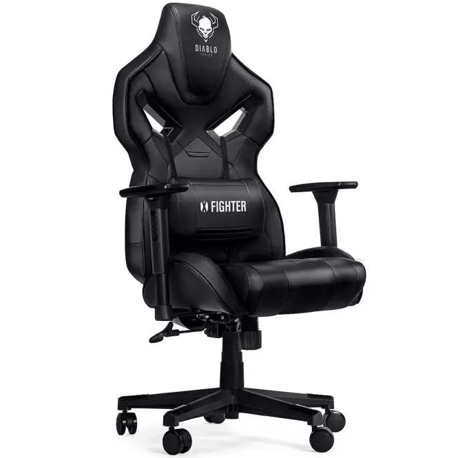 Detské herné kreslo Diablo X-Fighter čierna