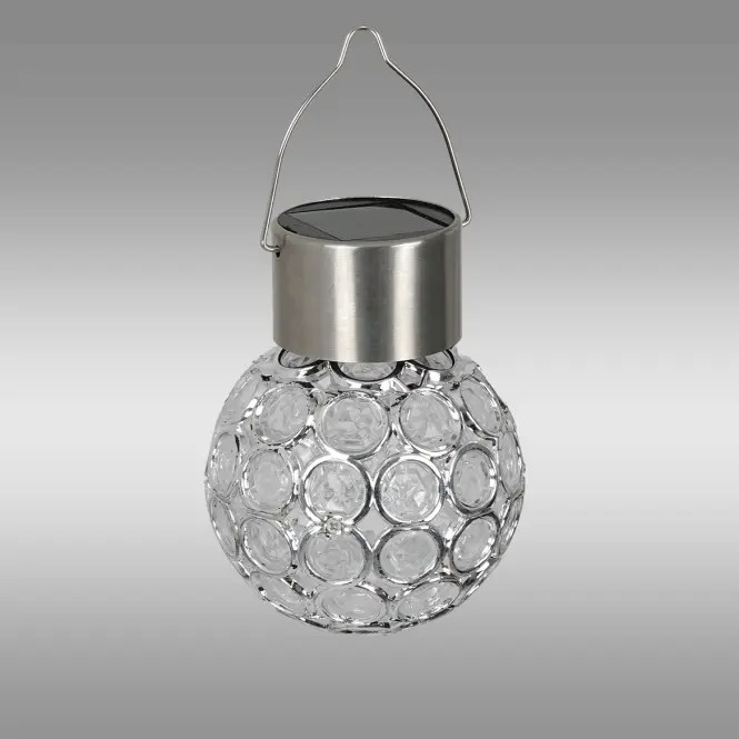 Solárna lampa RING RGB EKO0585