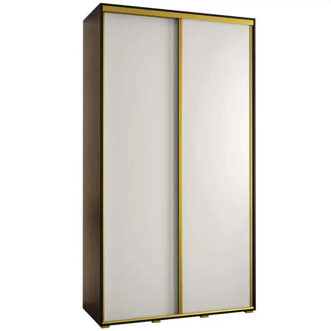 Skriňa 45 Canaris 1 130 čierna/biela/gold
