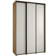 Skriňa 45 Canaris 1 150 artisan/biela/čierna