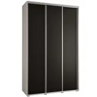 Skriňa 45 Canaris 1 150 biela/čierna/silver