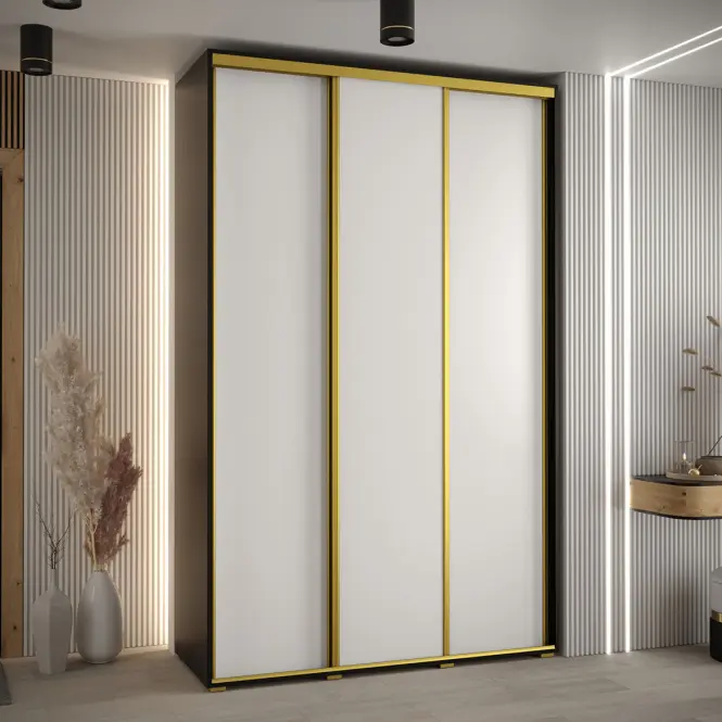 Skriňa 45 Canaris 1 150 čierna/biela/gold