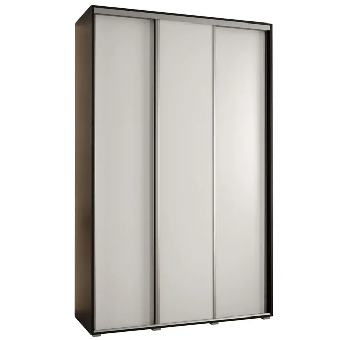 Skriňa 45 Canaris 1 150 čierna/biela/silver