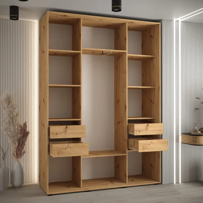 Skriňa 45 Canaris 1 170 artisan/čierna