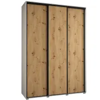 Skriňa 45 Canaris 1 180 biela/artisan/čierna