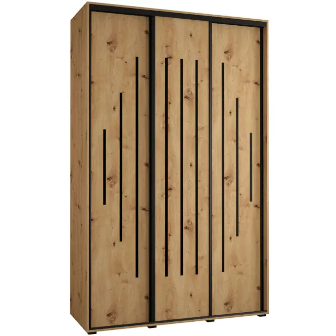 Skriňa 45 Canaris 12 160 artisan/čierna