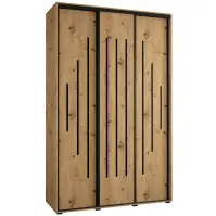 Skriňa 45 Canaris 12 170 artisan/čierna