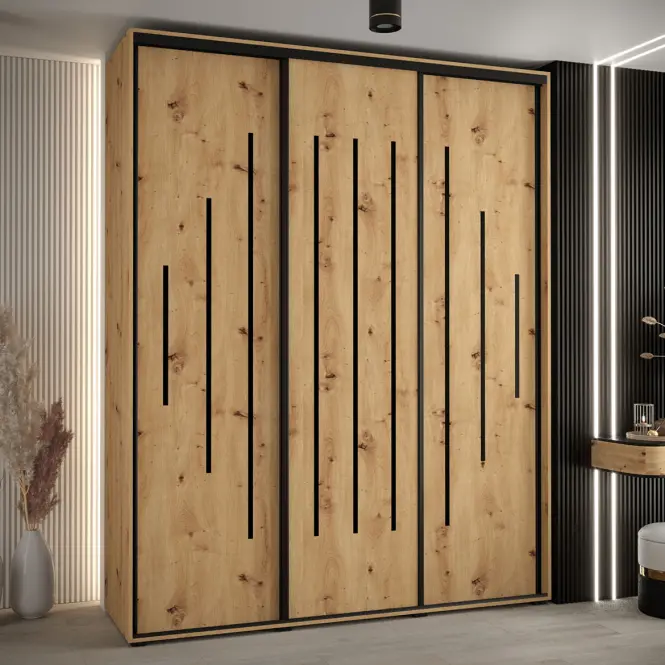 Skriňa 45 Canaris 12 190 artisan/čierna