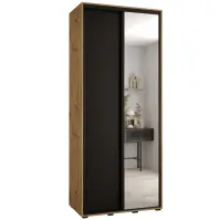 Skriňa 45 Canaris 3 110 artisan/čierna/čierna