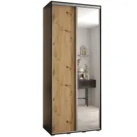 Skriňa 45 Canaris 3 110 čierna/artisan/silver