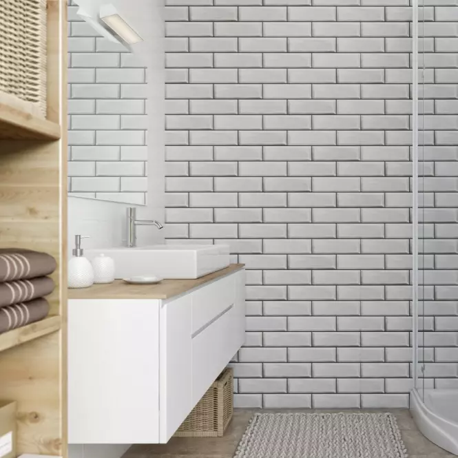 Dekoratívny obklad stien PVC MOTIVO White Brick