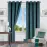 Záves na krúžkoch Velvet Karla 61 135x250 modrý