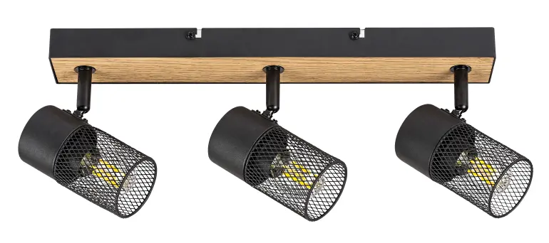 Stropné bodové svietidlo METTA E14 3XMAX 40W LS3