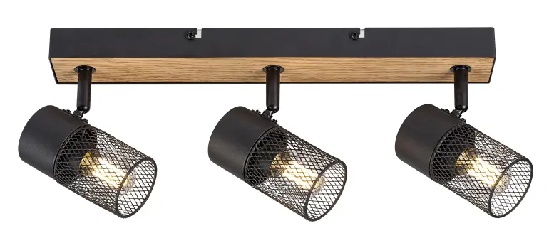 Stropné bodové svietidlo METTA E14 3XMAX 40W LS3