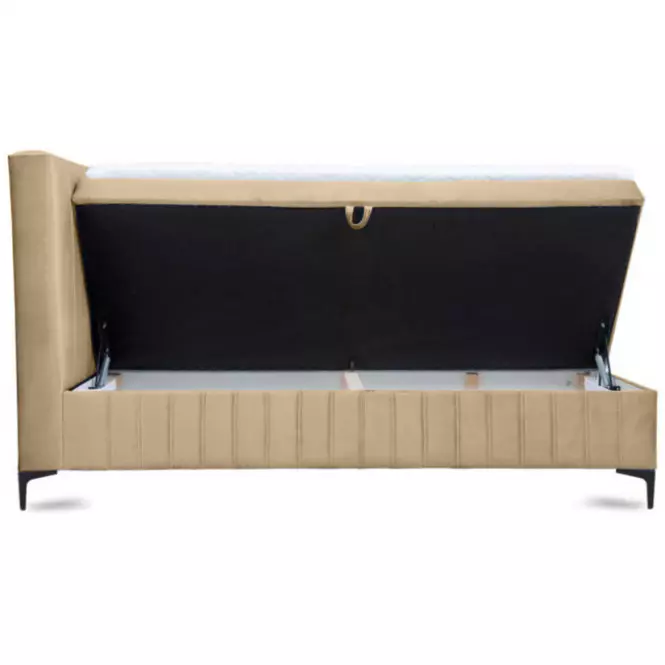 Kontinentálna posteľ Sergio 160x200 Bluvel 28 s topperom