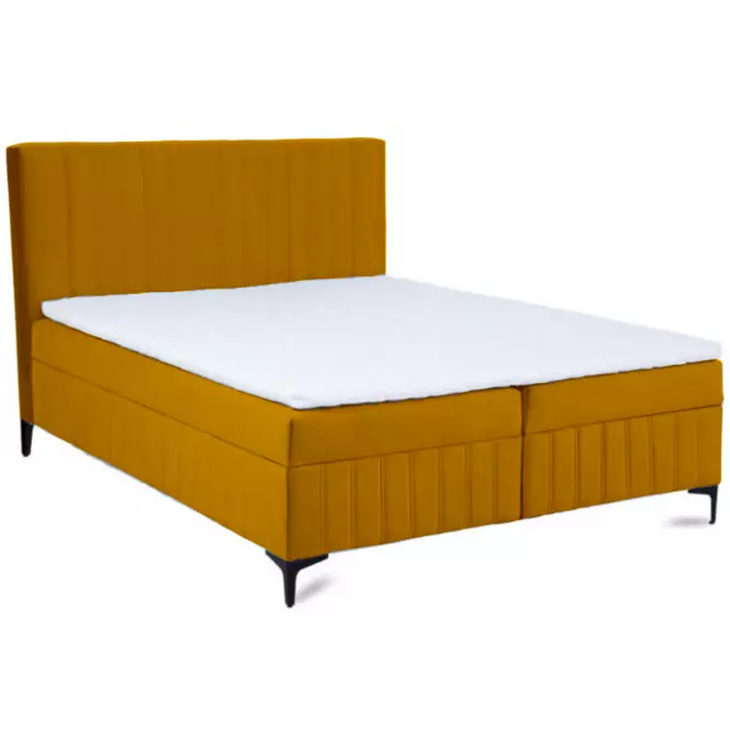 Kontinentálna posteľ Sergio 140x200 Bluvel 68 s topperom