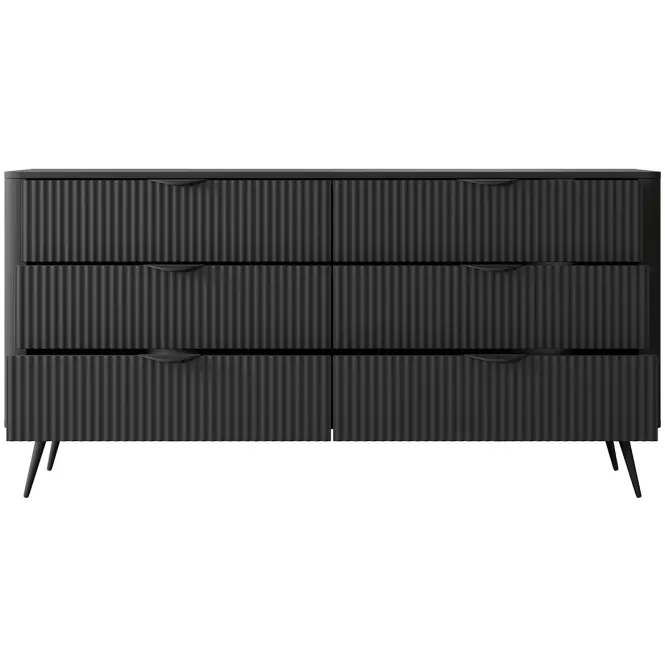 Komoda Lante B 163 6S black,5