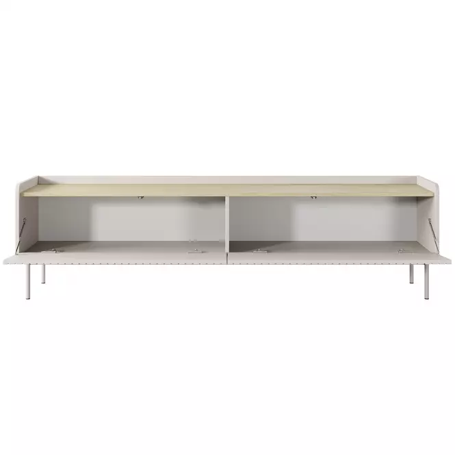 TV stolík Level RTV E 181 2d Beige/dub Scandi