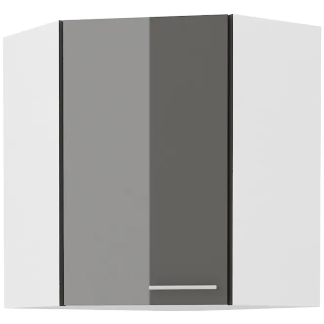 Skrinka do kuchyne LARA GREY 60X60 GN-72 2F (45°)