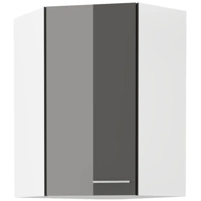 Skrinka do kuchyne LARA GREY 60X60 GN-90 1F (45°)