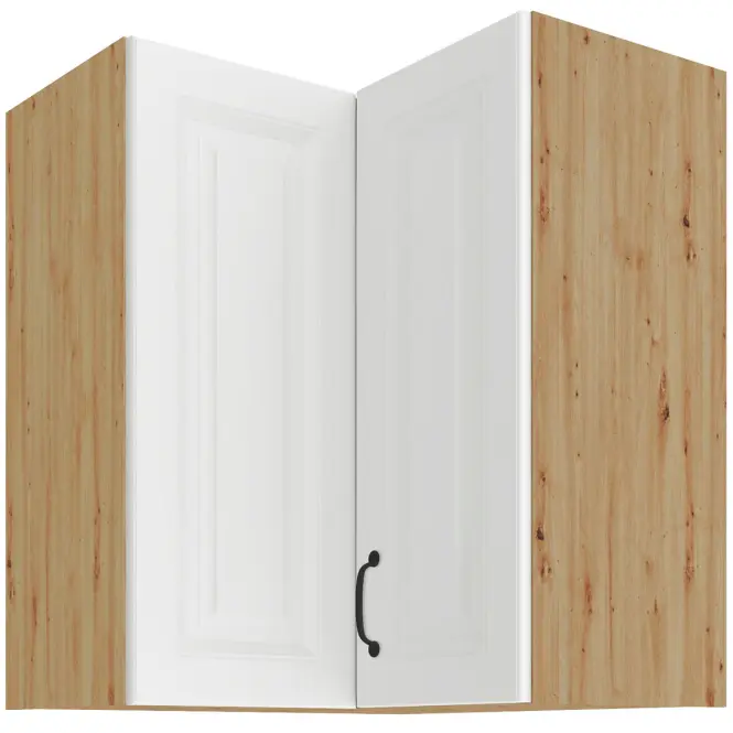 Skrinka do kuchyne STILO biely/ARTISAN 60X60 GN-72 2F (90°)