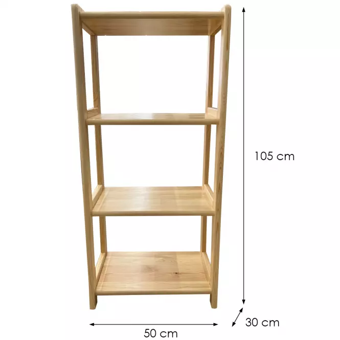 Regál Jednoduchá Vysoký 1/50,4