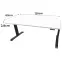 Písací Stôl Top Elektr. Čierna 120x60x2,8 Model 0,2