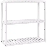 Regál biely 60x15x55